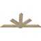Ekena Millwork Kennewick Rough Sawn Timber Gable Bracket, Douglas Fir, 72"W x 33"H x 2"D x 6"F, 11/12 Pitch GBW072X33X0206KEN00RDF - alternate 2